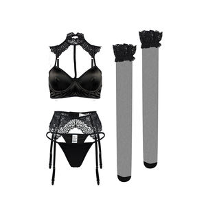 Primavera nuova europa e gli stati uniti cross-border esclusiva lingerie <span class=keywords><strong>sexy</strong></span> all'ingrosso cameriera pizzo <span class=keywords><strong>sexy</strong></span> set quattro pezzi ragazza <span class=keywords><strong>coniglio</strong></span> - Product Image 5