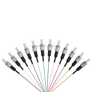 สายไฟเบอร์ออปติกแบบมีหางเปีย12แกน0.9มม. LSZH โหมดเดียว - Product Image 5