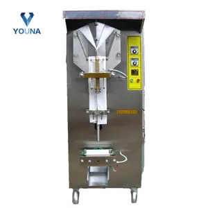 Stainless steel automatic pure water liquid milk juice pouch packaging machine for food and beverage industry