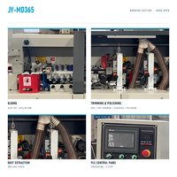 JY-MD365 Bandeuse de chants automatique, machine à bois 6 kW pour armoires et placards, idéale pour les petites et moyennes usines de meubles