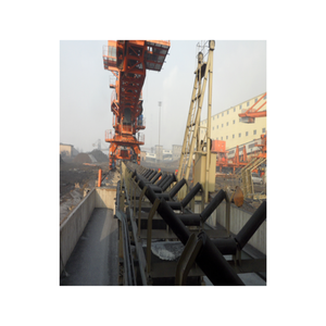สายพานลำเลียงแบบงานหนักที่มีโครงสร้าง Q235B ลูกกลิ้งเหล็กไร้รอยต่อ และสายพานยาง/PVC สำหรับรับน้ำหนัก 1-200 ตัน - Product Image 1