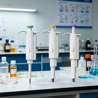 Mini pipette à volume fixe 5 50 100 200 300 µL