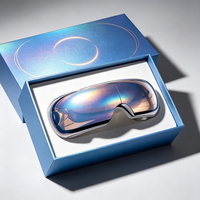 Confezione Regalo di Lusso Personalizzata per Dispositivo di Cura degli Occhi a Due Pezzi con Vassoio Interno Ecologico per Negozi di Ottica