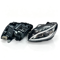 Bloc optique LED OEM à lentille unique avec feux de jour et clignotants pour Mercedes Benz Classe C W205 C180 C260 C300 2015-2018