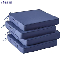 Coussin de siège personnalisé HUAJU pour usage extérieur, facile à transporter, idéal pour chaises et sièges.