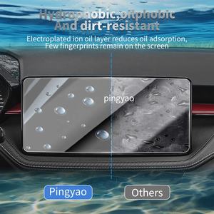 Autocollants de voiture Carplay Dash Protecteur d'écran numérique Film de protection en verre trempé Accessoires de véhicule pour <span class=keywords><strong>SKDOA</strong></span> FABIA 2024 - Product Image 3