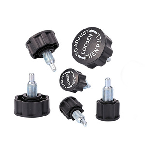 Exercise Bike Positioning Pins Plum Blossom Knobs M16 Threaded Steel Fitness Equipment <b>Pullers</b> Commercial Use - Product Image 2