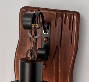 Applique murale vintage en bois sculpté à la main pour cabane en rondins <span class=keywords><strong>de</strong></span> ferme décorative hôtel/villa chambres à coucher lanterne LED blanche chaude - Product Image 5