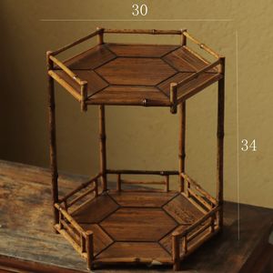 Important Item: Meilu Bamboo Liufu <b>Tea</b> Stand, Craftsman's Bamboo <b>Tea</b> <b>Set</b> Storage Rack, <b>Tea</b> Cup Storage Cabinet, <b>Tea</b> Ceremony - Product Image 3
