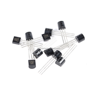Chip elektronik Sensor suhu asli stok DS18B20