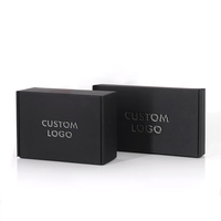 Boîte d'expédition postale auto-scellante avec logo personnalisé Boîte d'expédition en carton ouverte à bande déchirable adhésive avec bande à fermeture éclair Matériau en papier durable