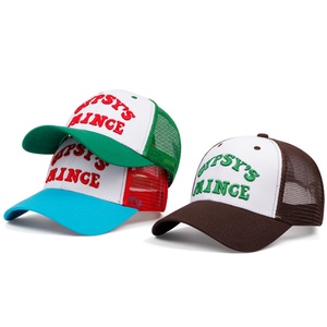 Wholesale New Universal Embroidery Logo Customized Two-Color Waterproof Sporty Baseball <b>Cap</b> Fitted American Four Seasons Jersey - Product Image 3
