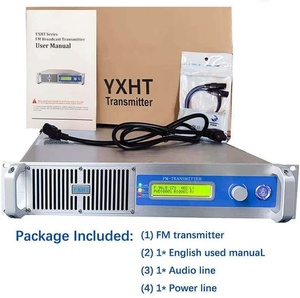 YXHT-1200C Bộ Máy Phát Sóng FM DSP 1200 Watt 1,2Kw + Bộ Trộn Cáp Ăng Ten DV2 Bộ Loa Màn Hình A Đài Phát Thanh Hoàn Chỉnh - Product Image 2