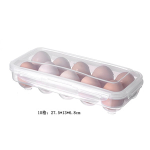 Factory Injection Technics Clear Plastic <strong>Egg</strong> Storage Container Rectangle <strong>Egg</strong> Holder for Refrigerator - Product Image 3