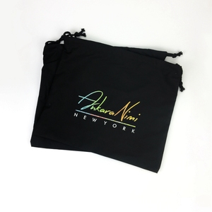 Impreso <span class=keywords><strong>seda</strong></span> Eco orgánica Cordón <span class=keywords><strong>de</strong></span> bolsas <span class=keywords><strong>de</strong></span> regalo - Product Image 1