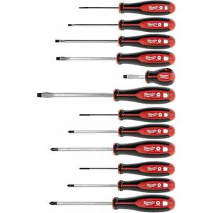 ชุดไขควงสามแฉก 12 ชิ้น สำหรับมิลวอกี รุ่น 4932472003 โครงสร้างโลหะสีแดง - Product Image 4