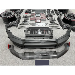 Kit de carrocería de fibra de carbono de alto secado para Benz Clase G G900 <span class=keywords><strong>Maybach</strong></span> actualización fácil parachoques trasero delantero protección de plástico nueva condición - Product Image 1