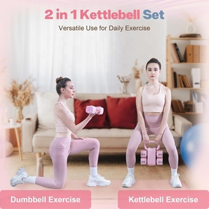 Set di manubri Wellshow Sport regolabile manubri 4 in 1 pesi liberi per le donne con regolazione rapida per la palestra di casa - Product Image 4