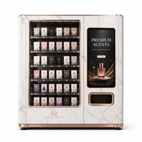 Máquina expendedora inteligente Smart Lift, equipo de venta de cajas sorpresa de juguetes de moda con caja de luz LED y puerto de recogida antipinzamiento
