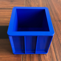 Moldes de Plástico ABS para Cubos de Hormigón, Bloques de Construcción de Hierro Fundido para Pruebas de Hormigón, Equipos de Prueba de Hormigón