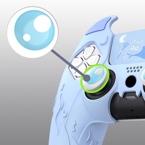 เคสซิลิโคนสำหรับคอนโทรลเลอร์ PS5 - ฝาครอบกันฝุ่นหลากสี - Product Image 6