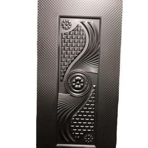 Panneau de porte en métal gaufré à <span class=keywords><strong>Double</strong></span> battement, feuille de porte en acier estampillée - Product Image 1