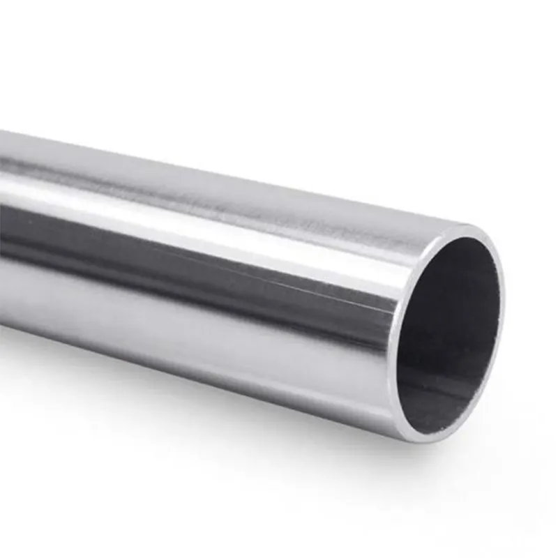 Tubo de aço inox 304 com bom preço de fábrica, espelho externo, tubo de aço inoxidável não polido, interior