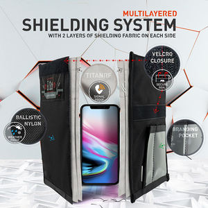 Bolsa Faraday para Teléfonos, Bloqueo de Señal, Jaula de Faraday, Previene Hacking, Rastreo, Dispositivos de Espionaje, Protección contra EMP y CME - Product Image 6