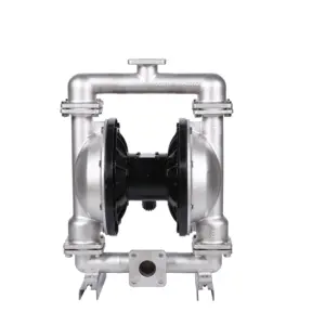 Stainless Steel Anti-corrosion Acid And Alkali Pneumatic Diaphragm Pump Import And Export 3 Inch Water Pump Chemical Pump