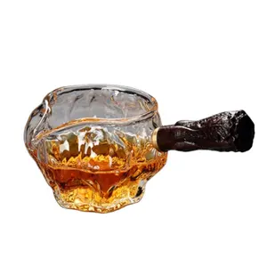Tasse en verre résistant à la chaleur avec 250ml de verre Gong Dao Bei pour les thés