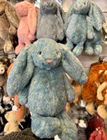 Peluche Lapin Doux Jc, Pile Courte, Rose Beige, 31 à 50 cm, Poupée Kawaii Cuddly pour Adolescentes et Filles, Cadeau