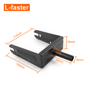 Tự Làm 36V 700W 6.5 Inch Rắn Lốp Điện Cắm Trại Giỏ Hàng Ổ Đĩa Kép Không Chổi Than Hub Xe Đạp Điện Động Cơ Bánh Xe Với Từ Xa - Product Image 5