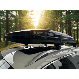 American ROAHTRIP Dual Side Opening Sports <strong>Roof</strong> Box 350L Capacity Waterproof ABS+PC Fast Sealing Strip Plastic Compatible Car - Product Image 1