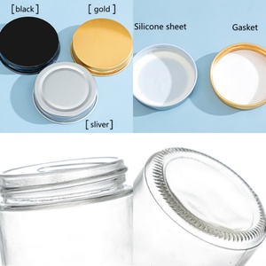 卸売工場製造 180ml 280ml ガラス保存瓶 蓋付きメイソンジャー 蜂蜜、ピクルス、キャンディー、穀物、スパイス、ジャム用 - Product Image 2