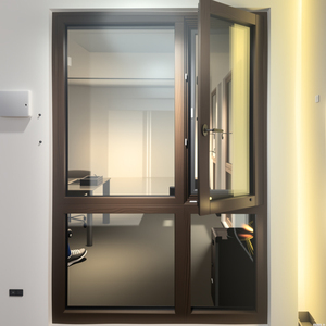 Tùy chỉnh thiết kế hiện đại cửa sổ bằng gỗ Ốp nhôm loại mới xây dựng thụ động chi phí thấp và phong cách - Product Image 1