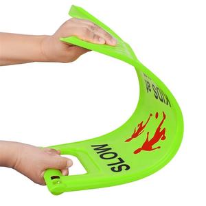 Letrero de Advertencia Reflectante de 7.95''x23.6'', Letrero de Seguridad de <span class=keywords><strong>24</strong></span> <span class=keywords><strong>Horas</strong></span>, Letrero de Seguridad para Jardín, Personalizable - Product Image 4