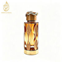 Eau de parfum unisexe 100 ml avec bouchon décoré d'un serpent doré, parfum oriental boisé ambré longue tenue