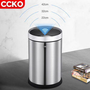 Kitchen Hotel Intelligent <strong>Sensor</strong> Dustbin Stainless Steel Automatic Trash Can Smart <strong>Bins</strong> Smart Trash Can Waste <strong>Bins</strong> Garbage Cans - Product Image 5