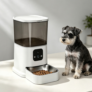 Pet Feeder With Camera Smart Automatic Pet Feeder WiFi Custom Feeding Schedule Setting - Product Image 1