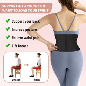 Eo Cincher colombianas phụ nữ đồ lót 9 xương thép thân ngắn <span class=keywords><strong>Latex</strong></span> 7 inch eo huấn luyện viên Corset giữ gìn - Product Image 5