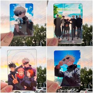 Porte-cartes photo holographique personnalisé en acrylique transparent écologique pour anime, musique, K-pop, avec impression de breloques pour cartes photo - Product Image 5