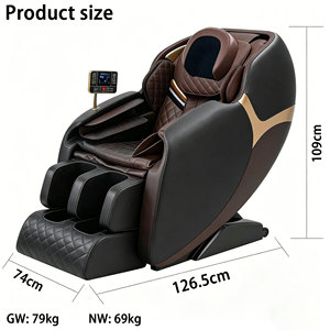 2026 Best Shiatsu Chair <b>Speaker</b> Therapy High-quality Zero Gravity Chair PU Leather 8D Fixed Point ZP-H33 Zero Gravity - Product Image 2