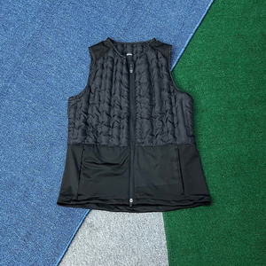 Gilet matelassé unisexe léger <span class=keywords><strong>sans</strong></span> manches en duvet, zippé, compressible, pour la course, la randonnée, le golf, l'entraînement et les loisirs - Product Image 6