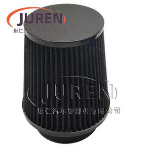 Filtre à air de voiture Juren 76 mm universel, type champignon, à pince, noir, rouge, bleu, couleurs personnalisées - Product Image 5