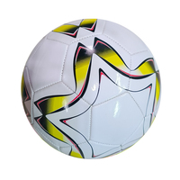 Bola Sepak Ukuran 5 Profesional untuk Olahraga Luar Ruangan, Hadiah Promosi, Mainan, Latihan, PVC, Jahitan Mesin, Dapat Disesuaikan