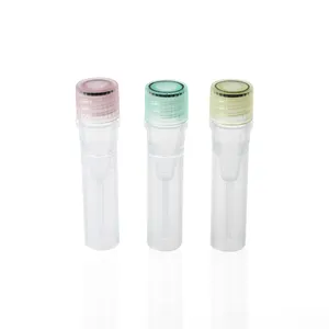 2023 High quality Medical disposable plastic use cryogenic vials cryo tubes freezing tubes screw lid microtube