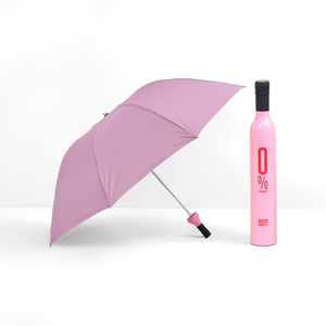 Wholesale Cheap Customized Wine Promotional China Exclusive Modern Manual Travel Umbrellas Cartoons Fiberglass Frame 190T Pongee