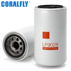 Coralfly Fleetguard 용 디젤 엔진 오일 필터 LF9028