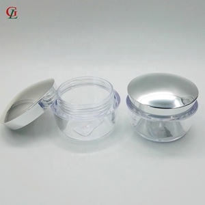 Di alta qualità 15G/50G vuoto vaso crema PS <span class=keywords><strong>plastica</strong></span> trasparente contenitore crema vaso crema di trucco per la Bellezza - Product Image 3