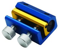 Outil de réparation de moto TD-013-01 Outil de lubrification de graisseur de câble à double vis en aluminium